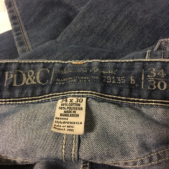 Paper Denim and Cloth Men’s Jeans PD&C Sz 34 x30 - Picture 6 of 6